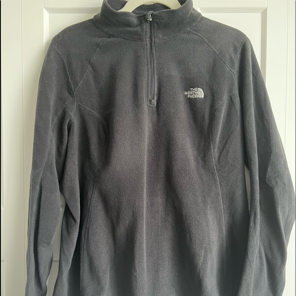 North Face Womens 1/4 zip fleece jacket